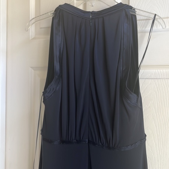 ELIE TAHARI  Everly Silk Trim Sleeveless Maxi Dress/Gown - Picture 8 of 15